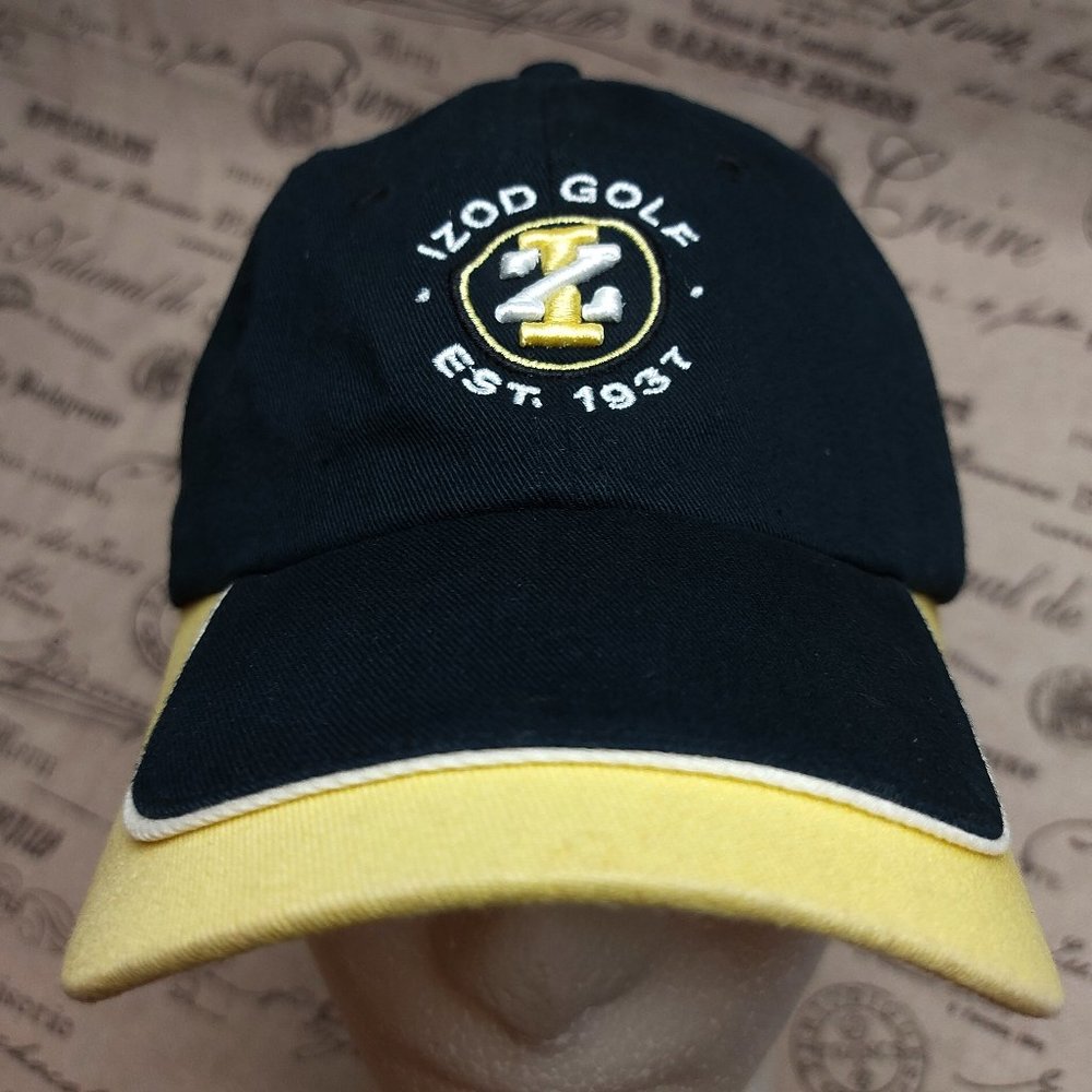 IZOD Golf Est 1937 Hat - 100% Cotton - Adjustable Strap